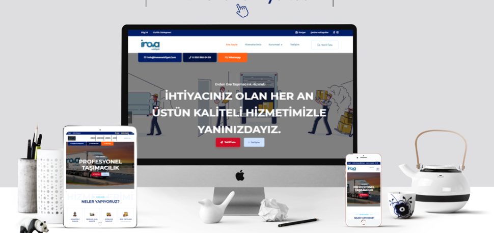 İnova Nakliyat Web Site Tasarım ve Yazılımı