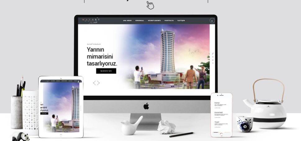 Mayart Mimarlık Web Site Tasarım ve Yazılımı