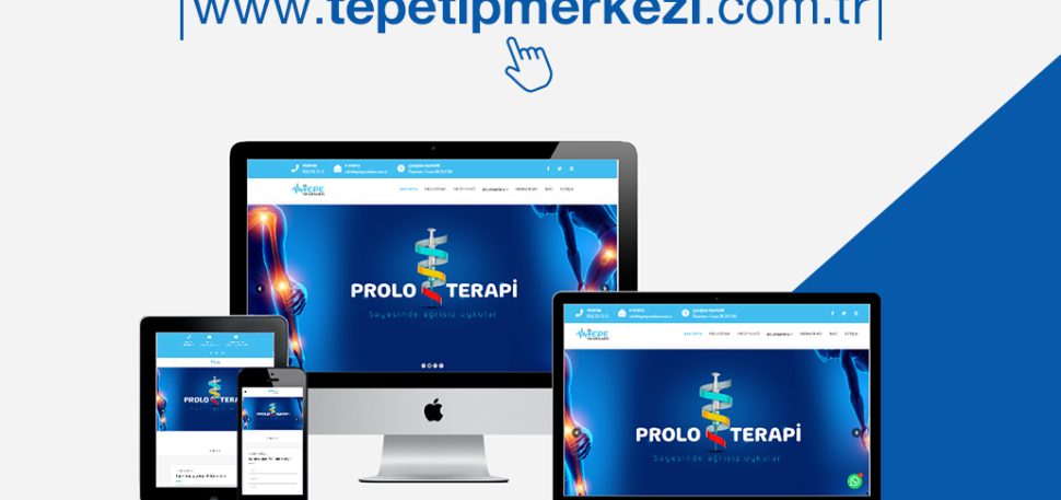 Tepe Tıp Merkezi | Web Sitesi Tasarımı ve Yazılımı