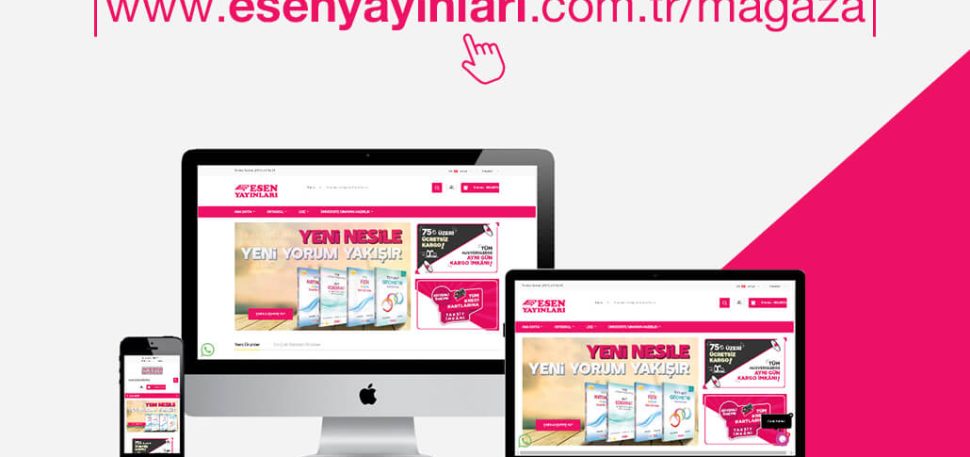 Esen Yayınları E-Ticaret | Web Sitesi Tasarımı ve Yazılımı