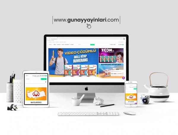 Günay Yayınları E-Ticaret Web Site Tasarım ve Yazılımı