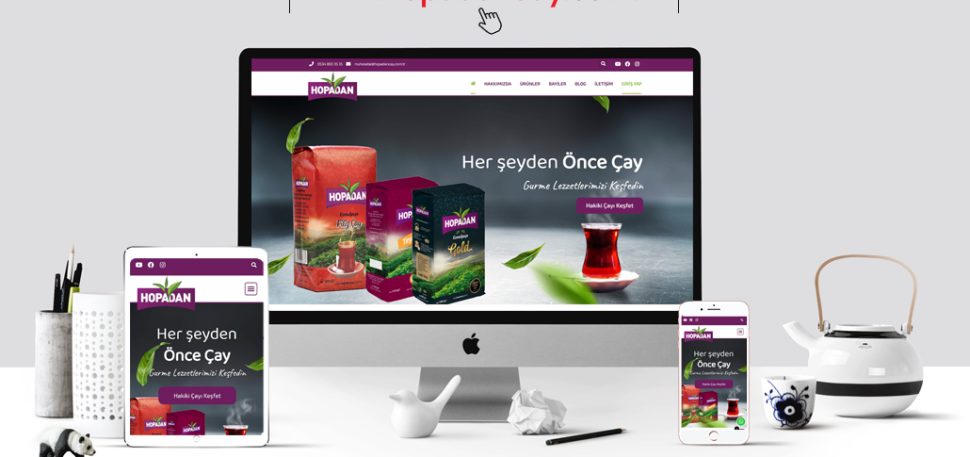 Hopadan Çay Web Site Tasarım ve Yazılımı