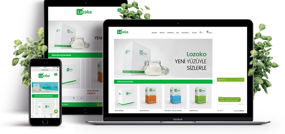 Lozoko | E-Ticaret Sitesi