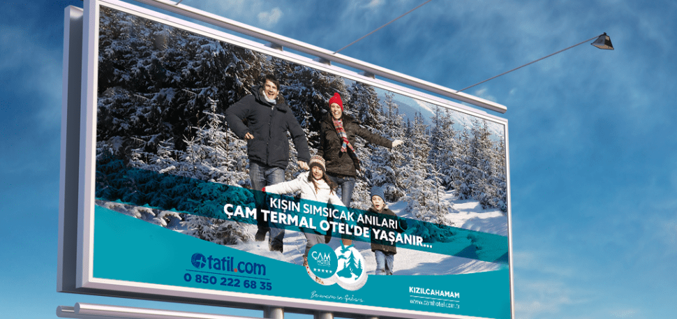 Çam Hotel | Billboard Çalışması