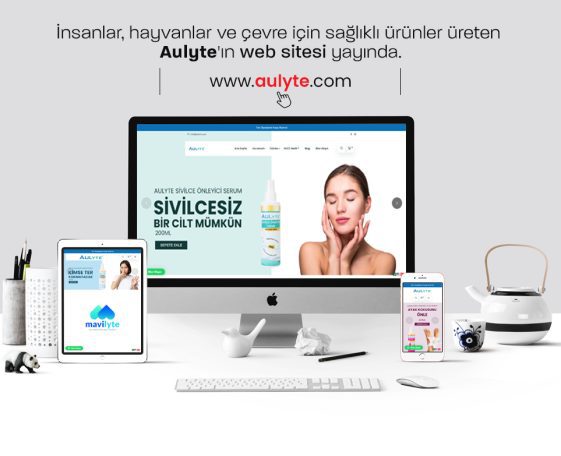 Aulyte Web Sitesi Tasarım ve Yazılım