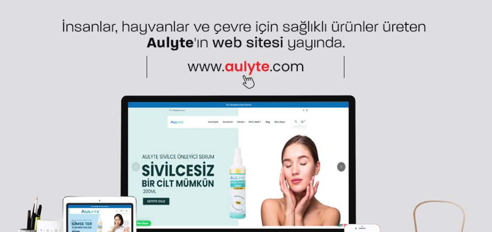 Aulyte Web Sitesi Tasarım ve Yazılım