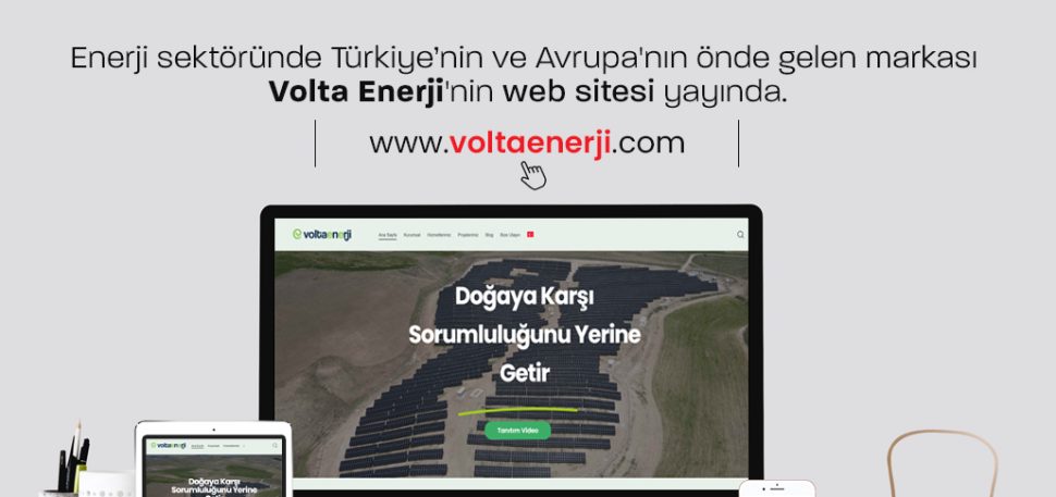 Volta Enerji Web Sitesi Tasarım ve Yazılım
