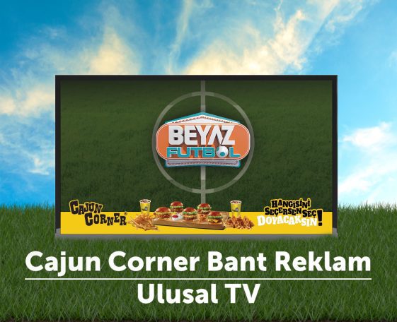 Cajun Corner Bant Reklam – Ulusal TV