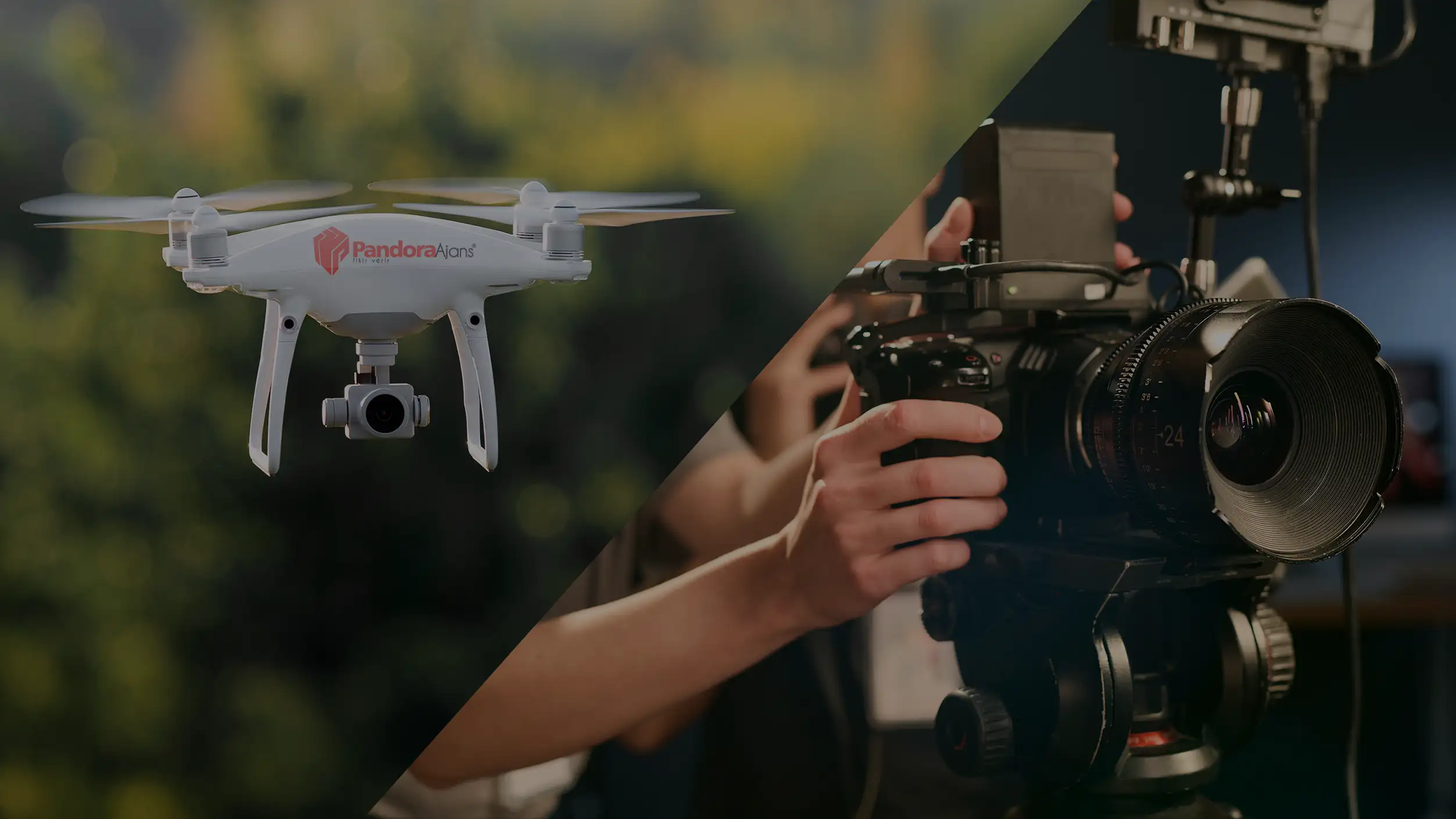 Dron ve fotoğraf çekimi